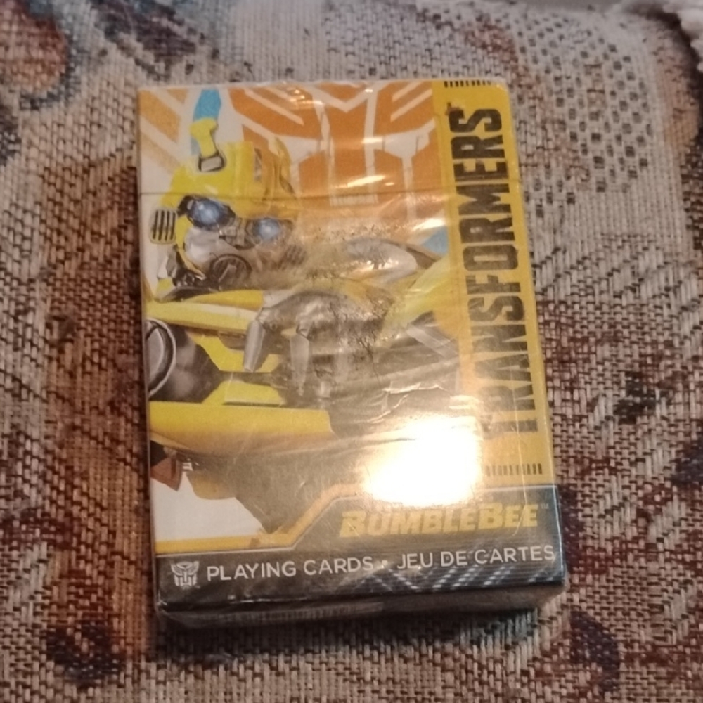 Bumblebee Playing Cards - Yellow